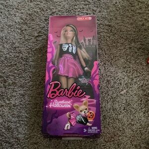 New Barbie Sweetheart Halloween Doll - Pink and Black